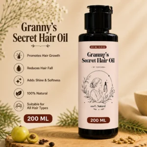 Granny's Secret Hair Oil | Natural Hair Growth Oil for Strong & Healthy Hair